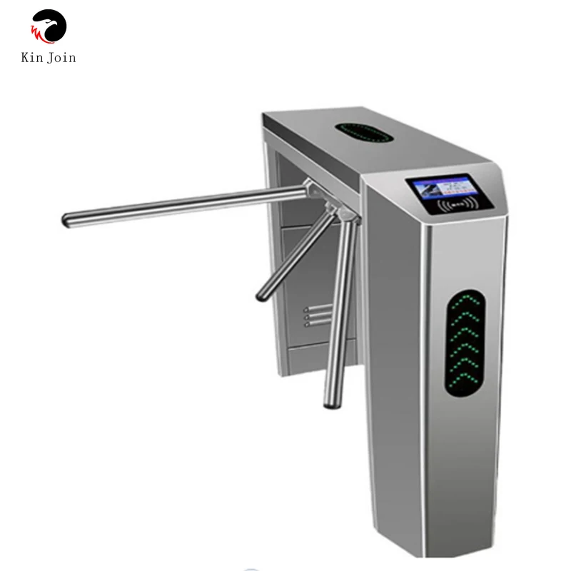 Pedestrian Access Control System Fully Automatic Bus Unmanned Tripod Turnstile