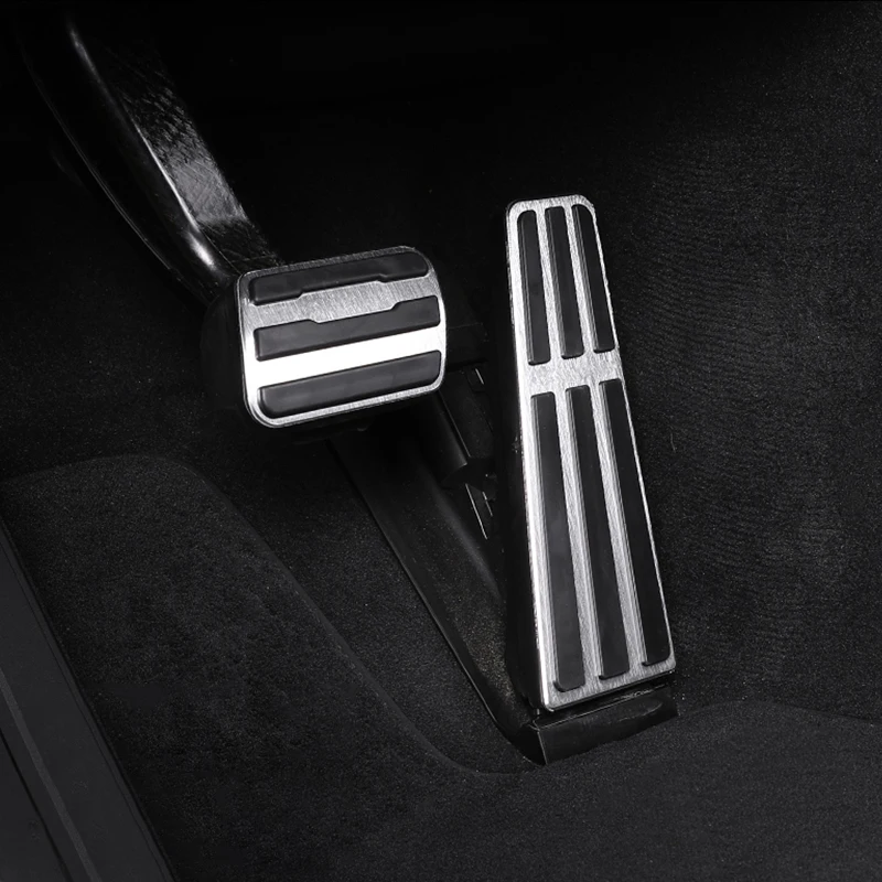 

Aluminum Alloy Fuel Car Accelerator Gas Brake Pedal Foot Pedal Cover For Porsche Porsche 718 911 Panamera Cayman Accessories