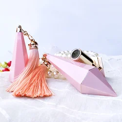 10pc/lot 12.1mm Lipstick Tube Blue Empty Lip Rouge Compact Container Beauty Tool Diamond Shape DIY Lip Balm Lipgloss Tube Tassel