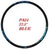Pasak-MTBリム、29er、27.5、26インチ、クリンチャーリング、24H、28H、ダブルレイヤー、1.0、2.5タイヤ用アルミニウム合金シュレーダーバルブ 2