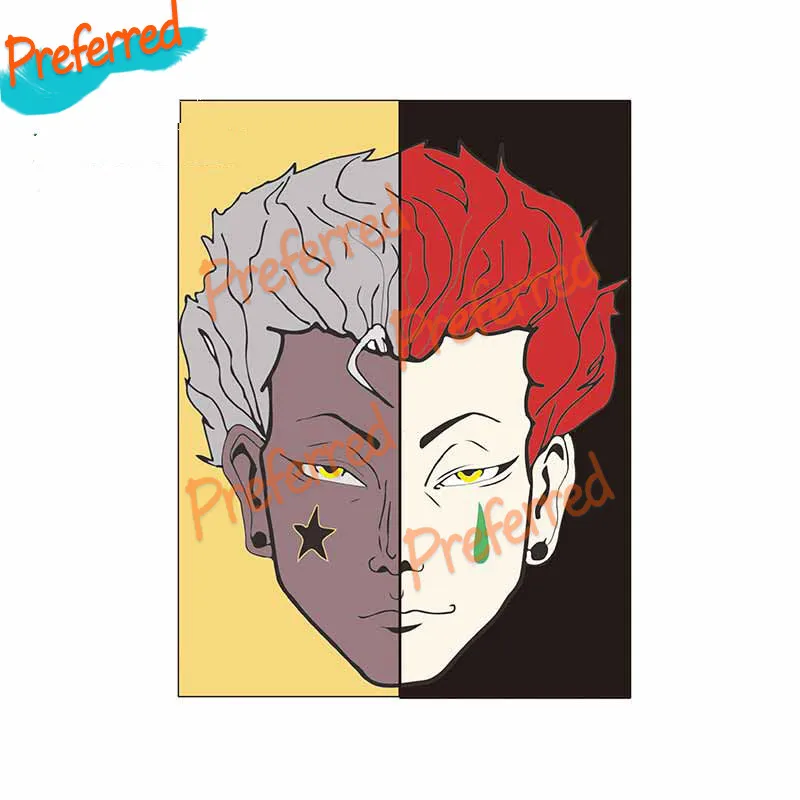 High Qualityfor Hisoka Hxh Holo Graphics Anime Decal Motocross Racing Laptop Helmet Trunk Wall Vinyl Car Sticker Die Cutting