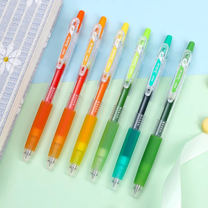 Japan PILOT LJU-10EF Juice Gel Pen 36 Color 0.5mm Kawaii School Supplies 1PCS