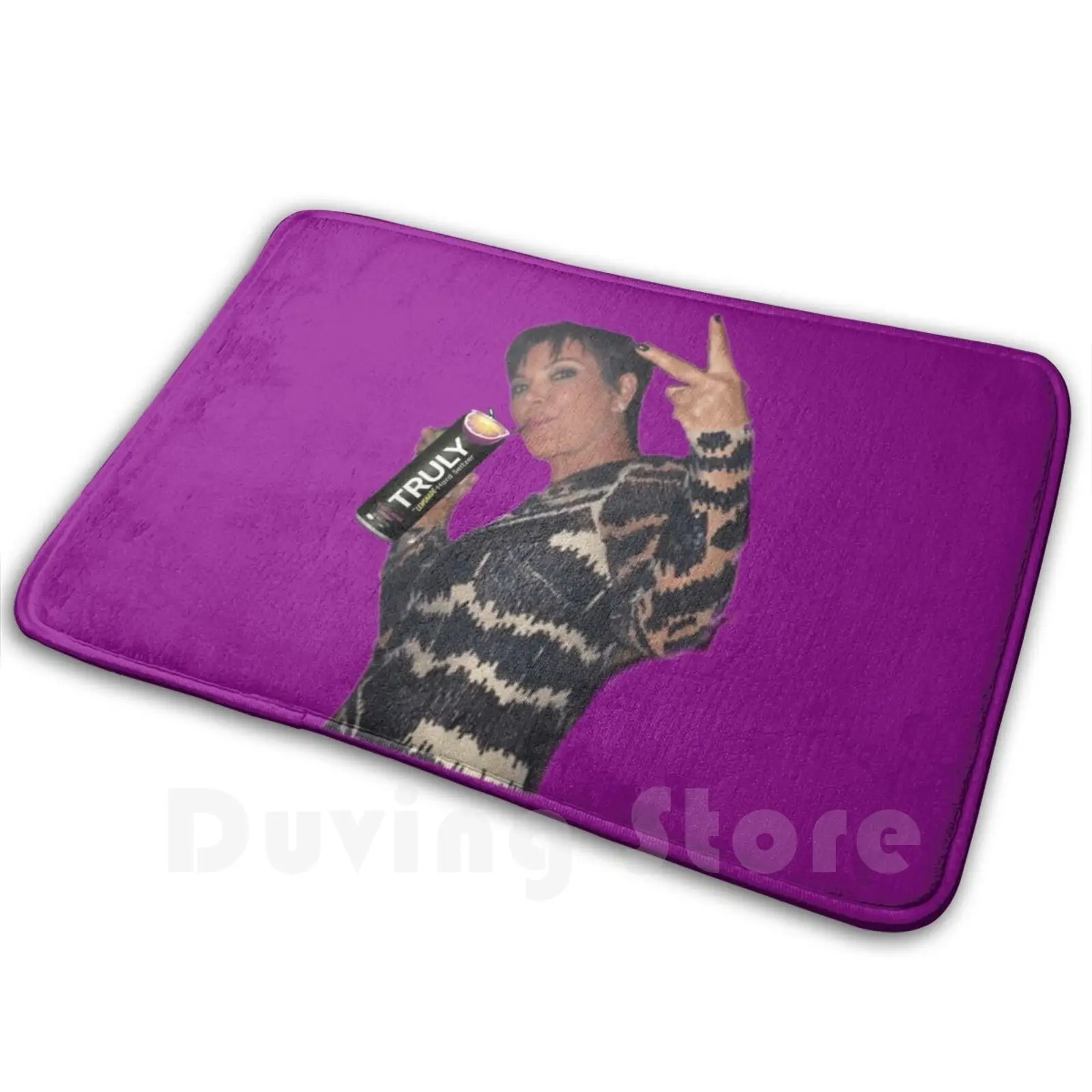 Truly Kris Carpet Mat Rug Cushion Soft Non-Slip Conceptual Colors Conceptualcolors Kris Jenner The Jenner Family Jenner