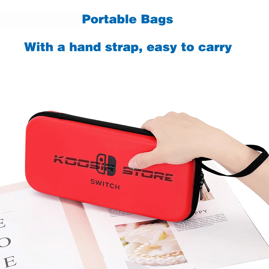 Nintendスイッチアクセサリーeva収納ハードケースコンソールキャリングバッグnitendo nintendoswitchポータブルトラベル · カバースイッチ