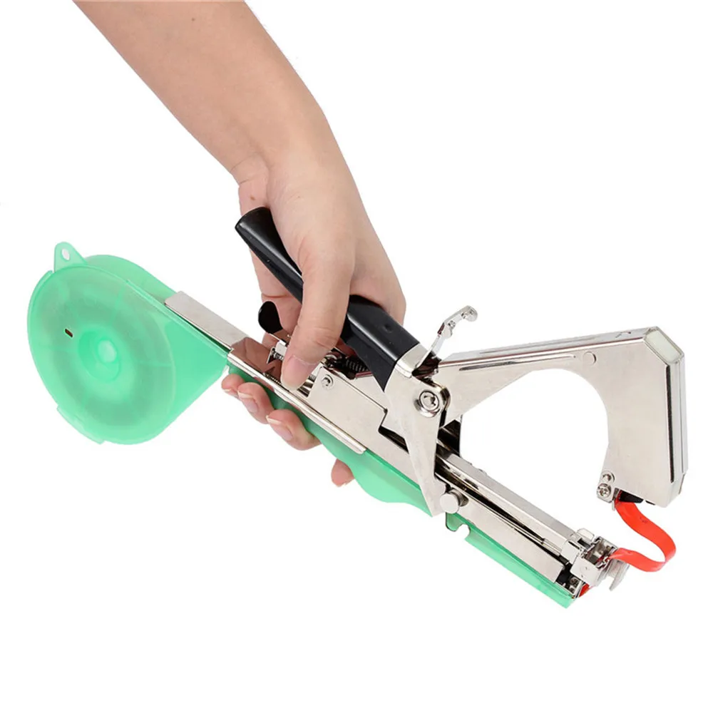 ALLSOME Garden Tool Plant Tying Tapetool Tapener Machine Branch Hand Tying Machine Packing Vegetable Stem Strapping Pruning Tool