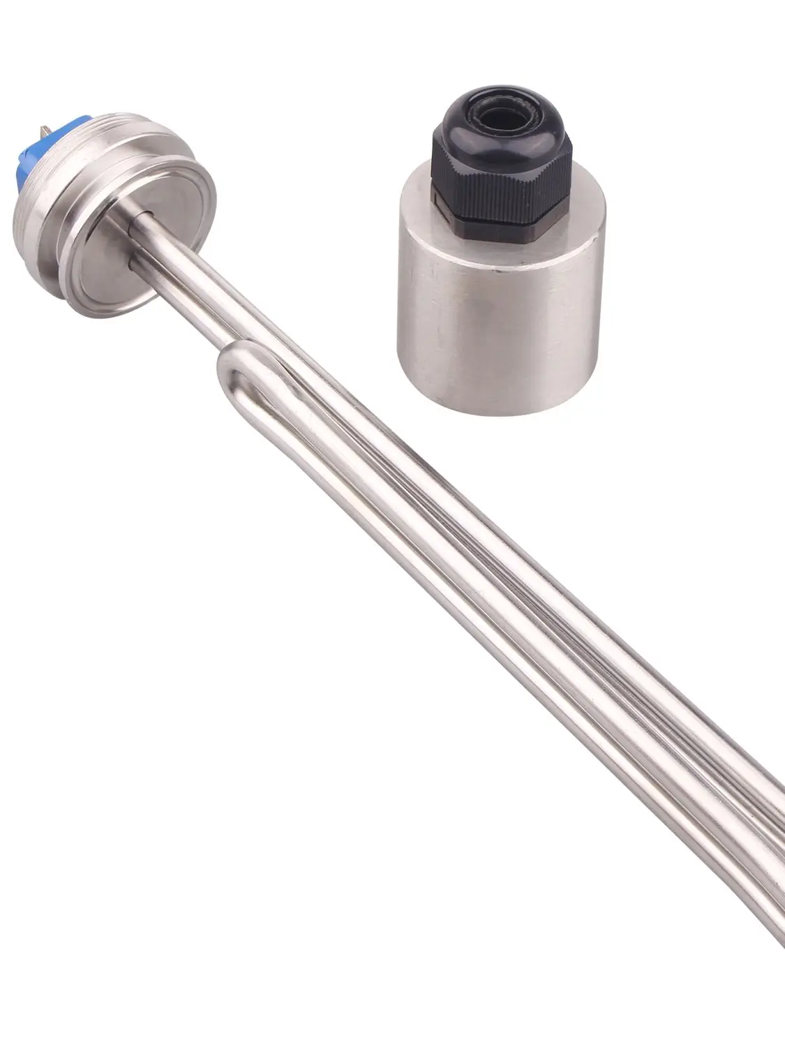 1,5 трехзажимный нагреватель для пивоварения 240 в, Электрический погружной нагревательный элемент, трехфазный светильник и фитинг с зажимом кВт/кВт