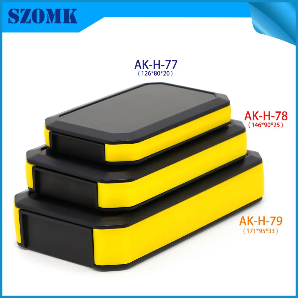 10 pcs 126*80*20mm szomk new design abs plastic enclosure pcb circuit board housing electronics device box plastic junction box