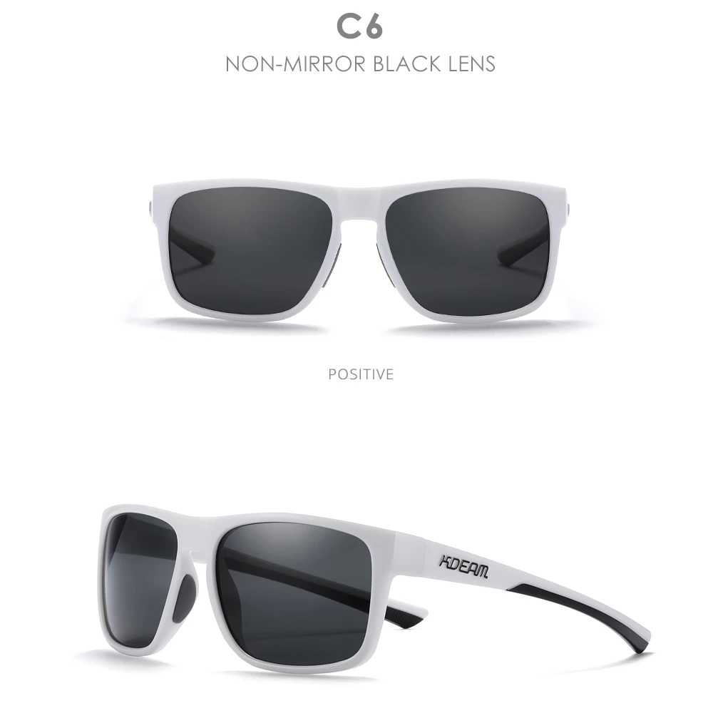 KDEAM Neue Polarisierte Sonnenbrille der Männer Platz Im Freien Photochrome Sonnenbrille Frauen Nicht-Slip Nase Pad Volle Zubehör Enthalten – Detail 24