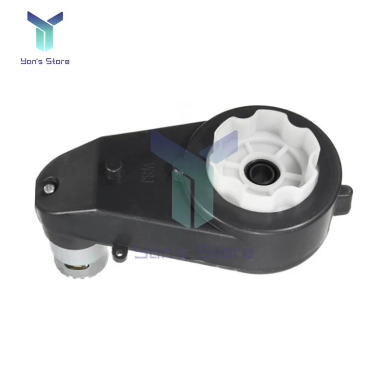 Imagem -02 - Caixa de Velocidades do Motor dc para Crianças Resistente ao Desgaste Baixo Ruído 12v 55018000 55023000rpm Brinquedo do Carro