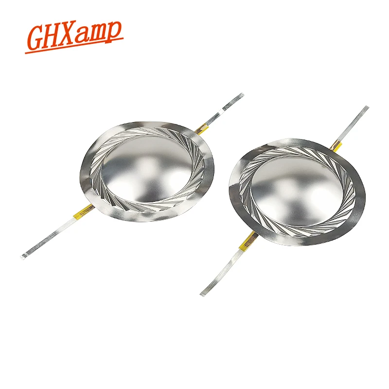 GHXAMP 39mm Tweeter Voice coil Titanium Film Treble Voice coil Speaker Repair Parts Copper Round Wire 2PCS