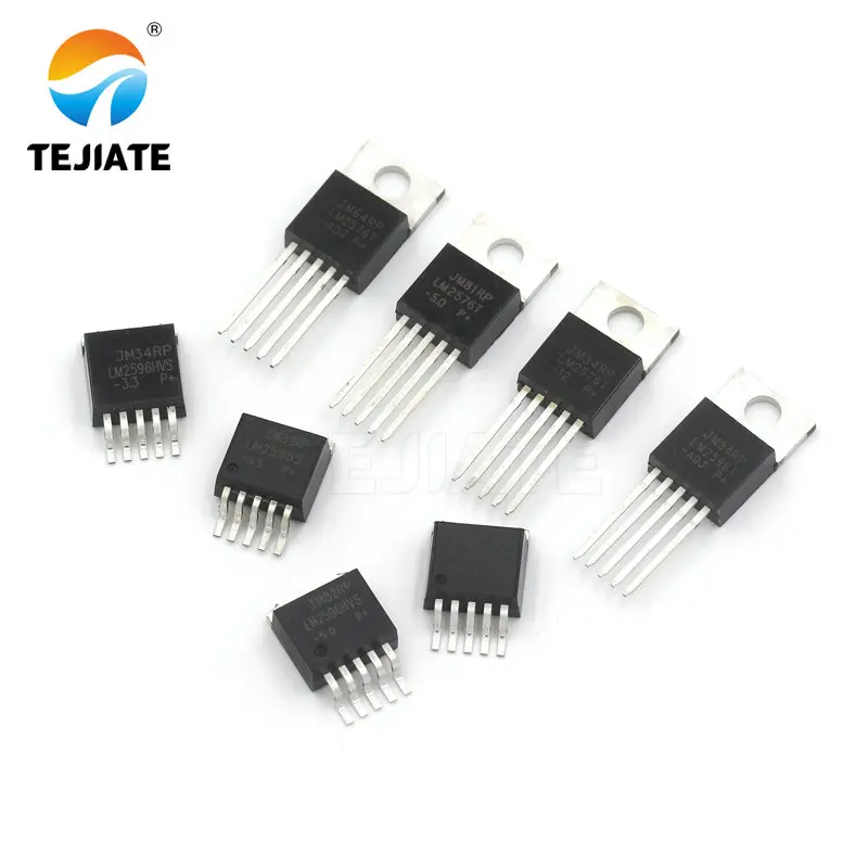 3 PCS TEJIATE Logic Chip LM2596T LM2576 LM2576S Lower Voltage Stable Voltage Power Circuit Stabilizer IC