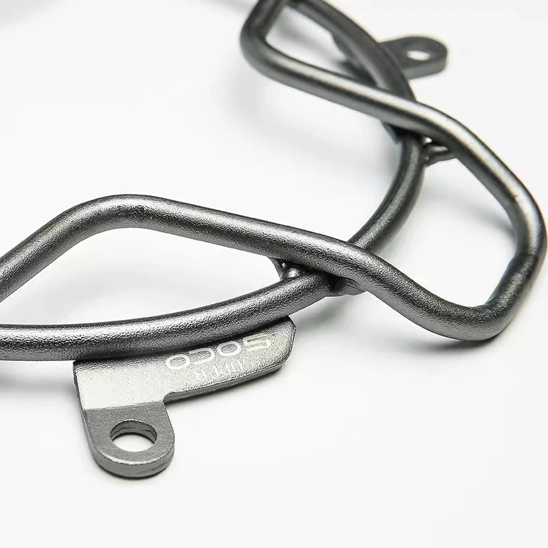 Soco tc用のヘッドライトプロテクションネット,衝突防止ランプシェード,オリジナルの特殊,レトロな保護カバー,アルミニウム合金,バブル