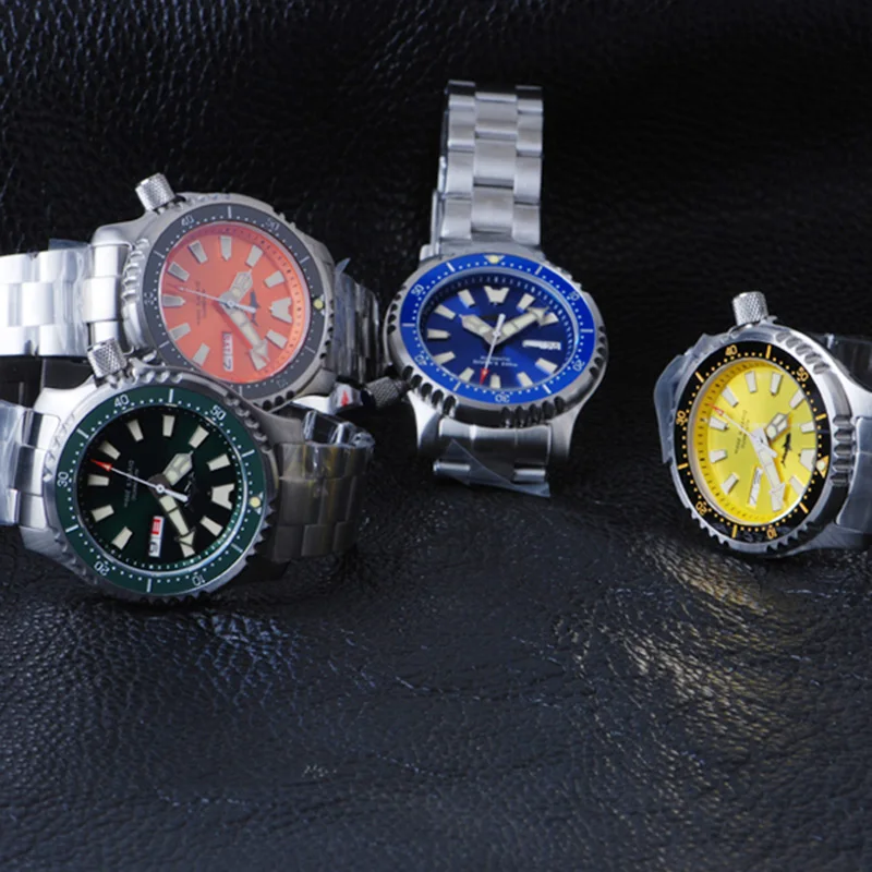 automatic watches for men,mens dive watch HEIMDALLR men's sport 200m waterproof mechanical wristwatch luminous luxury relogio