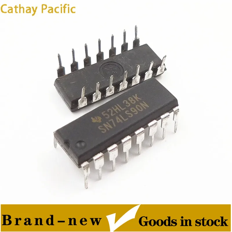 SN74LS90N 74LS90N PDIP-14 in-line counter IC chip new spot