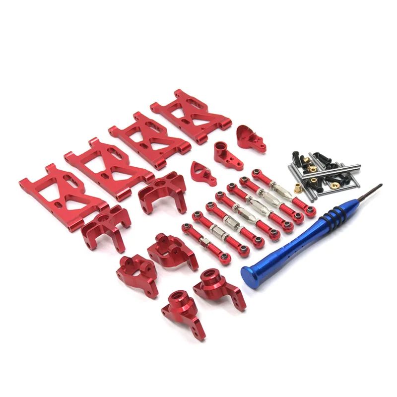 Suitable For  WLtoys 144010 124019 124017-16-18 144001 02 RC Car Metal Parts ﻿