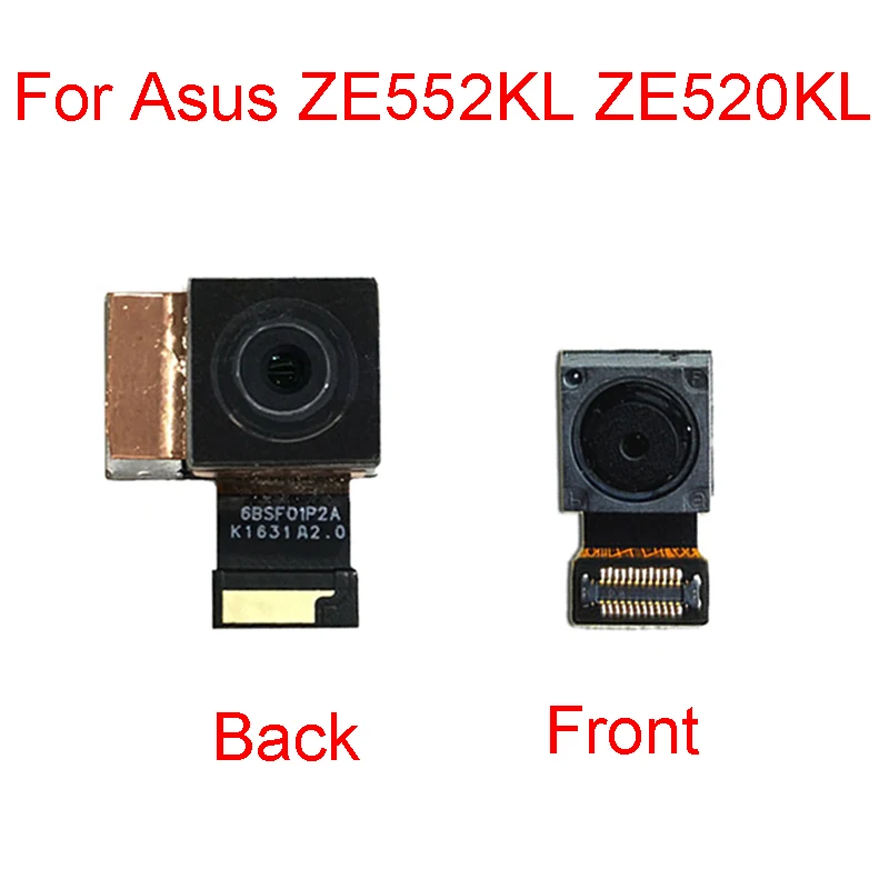 

Front & Rear Main Camera For Asus Zenfone 3 ZE552KL ZE520KL Z012DA Z017DA Small & Big Back Camera Module Flex Cable