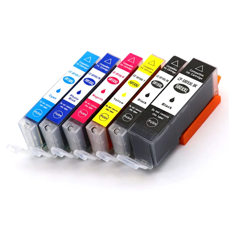 Einkshop for Canon PGI-580XXL CLI-581XXL PGI 580 XXL 581 XXL PGBK / BK / C / M / Y Ink Cartridge