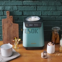 Home Ice Cream Machine Self-cooling Automatic Compressor Refrigeration DIY Ice Cream