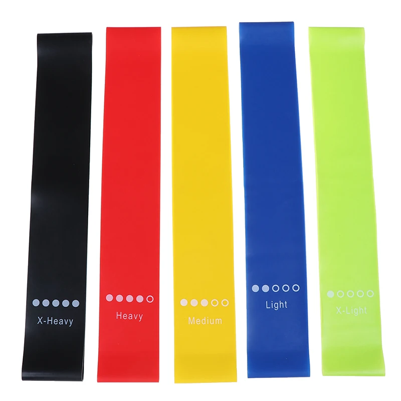 TPE Resistance Bands Fitness Set Rubber Loop Bands Strength Training Workout Expander Yoga Gym Equipment Elastic Rubber Loop