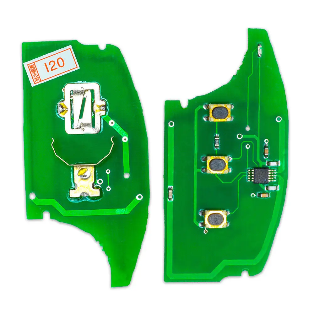 Keyecu Flip Remote Key Fob 433MHz ID46 Chip per Hyundai Creta 2016 2017 P/N: muslimfcc ID: TQ8-RKE-4F17