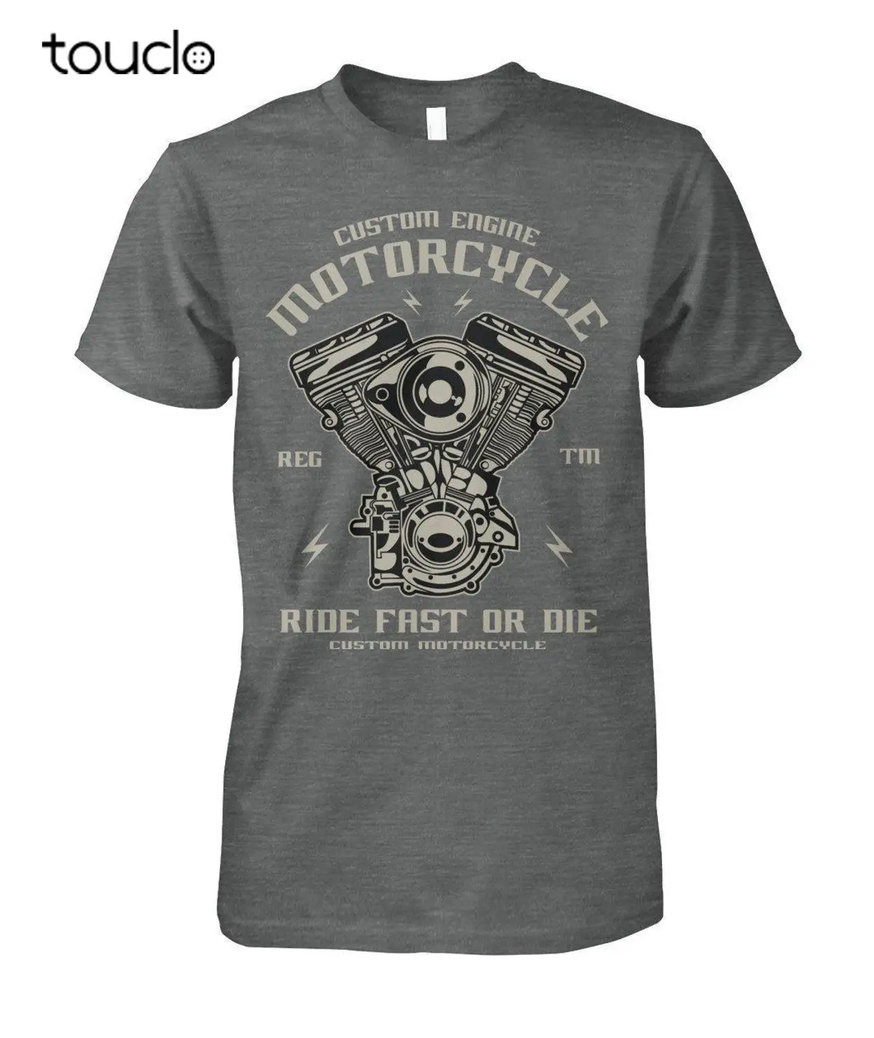 Engine Motorcycle Ride Fast Or Die Funny Casual Short Sleeve Tshirts Biker Tee Shirt Custom Mans Womens Unisex Shirt T-Shirt