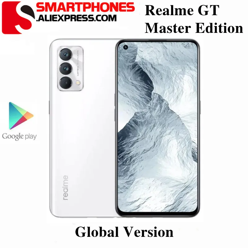 Realme – Smartphone GT Master, Version globale, 6.43 pouces, Snapdragon 778G 5G, 6/8 go 128/256 go, 65W Charge Super Dart, téléphone portable