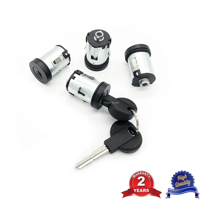 Barrel Door Lock Set Keys for Fiat Scudo Citroen Dispatch Peugeot Expert 4162L0