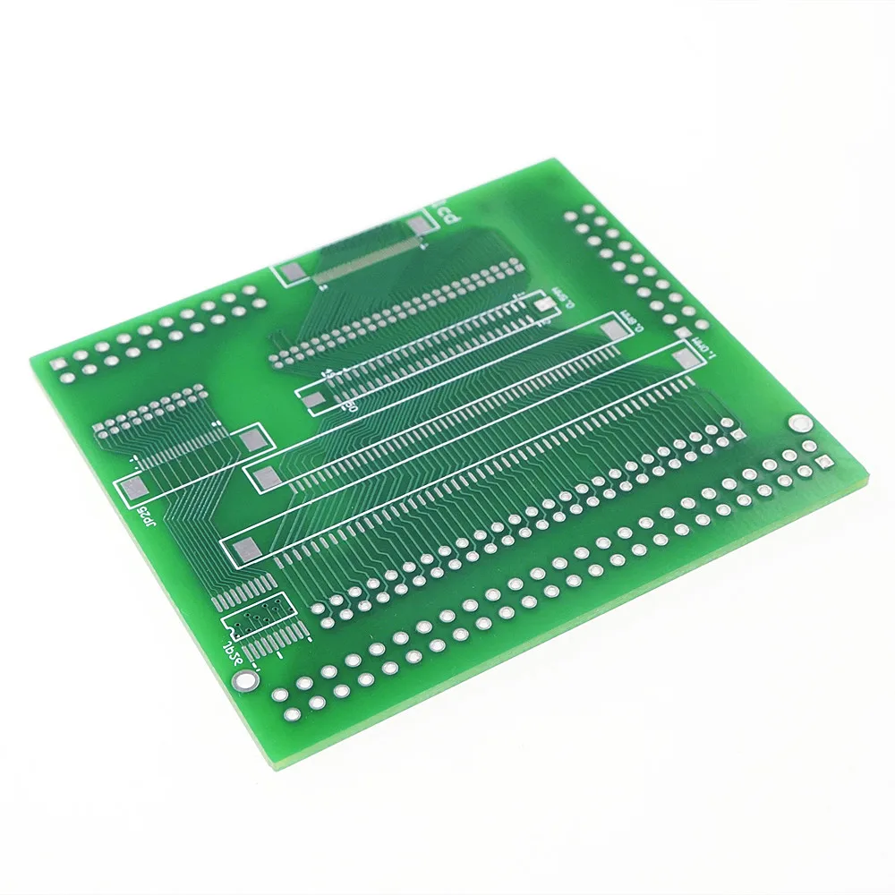 2 pcs 50 Pin 0.5 0.7 0.8 1.0 1.1 mm FFC/FPC Connector adapter to 1.27 2.0 2.54 mm Pitch Through Hole LCM TFT LCD Test Universal