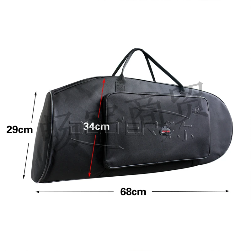 Wind instrument case parts   Waterproof portable Baritone Backpack    upright key Tenor Horn bag