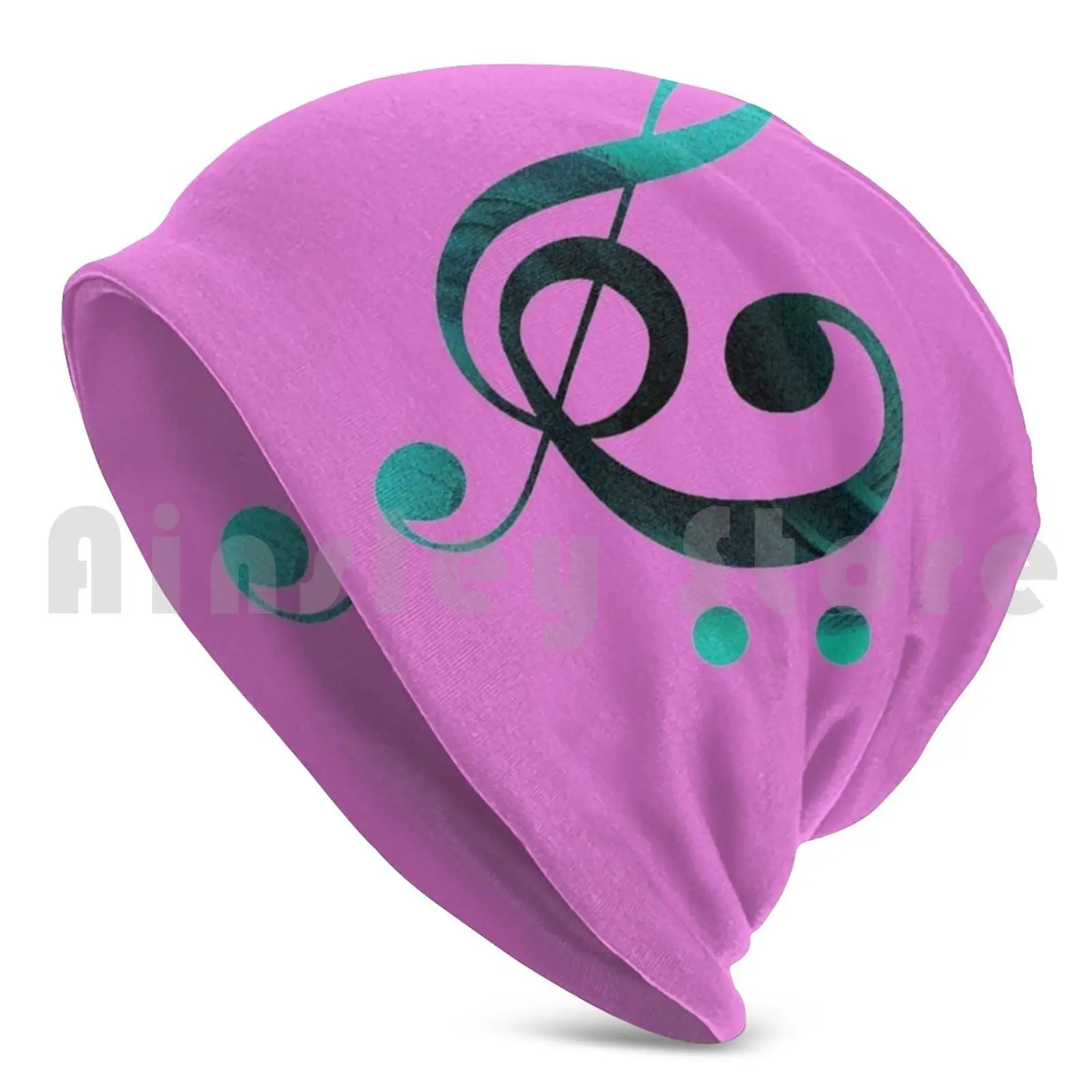 Interwoven Treble And Bass Clefs #20 Beanies Knit Hat 1373 Beanies Print Music Ericlag Eric Lag Key Clef F Clef Clef