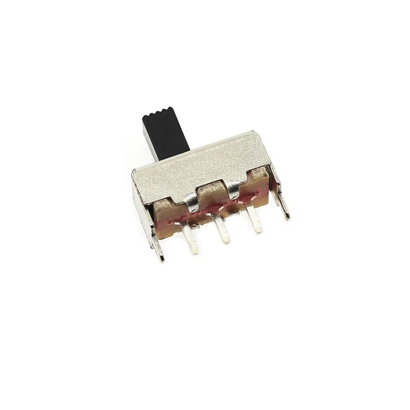 50Pcs SS12F44G5 SS12F44 SS-12F44 Handle 5mm MINI Miniature DIP Slide Switch 1P2T 3Pin DIY DVD Power Switch Electronic Accessorie