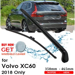 Car Wiper Blade Rear Back Window Windscreen Windshield Wipers For Volvo XC60 Hatchback 350mm 2018 Only Auto Accessories