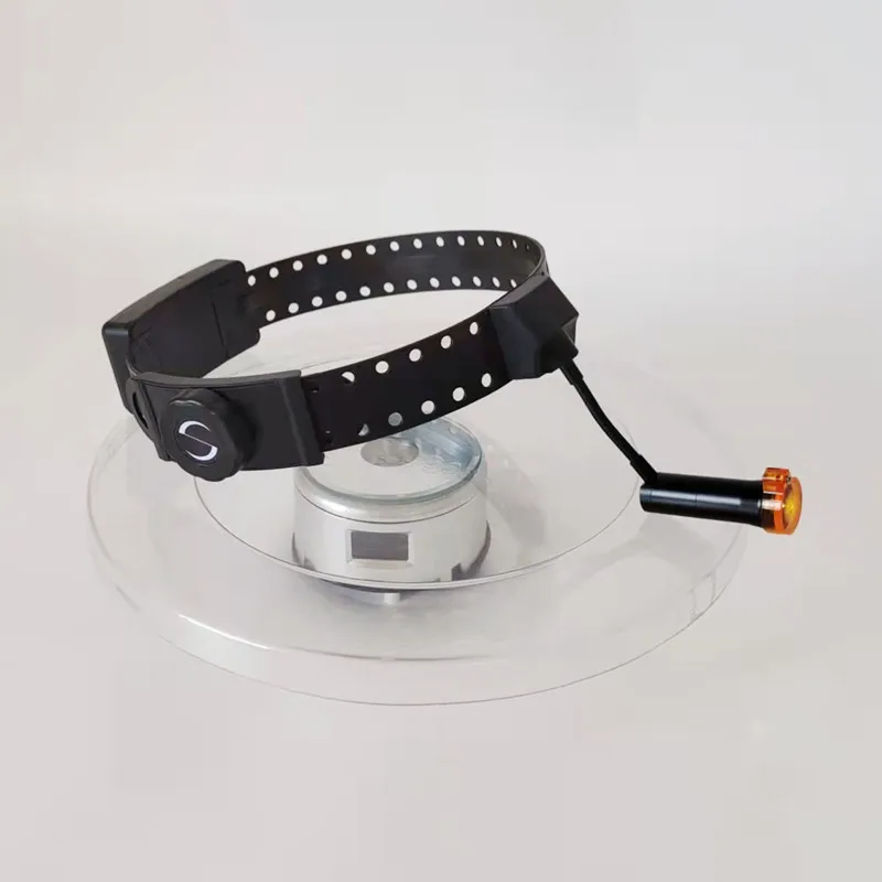 

Wireless LED Medical Headlight Headlamp Dentistry Surgical Dental Head Light Lamp 2 Battery with Orange Filter