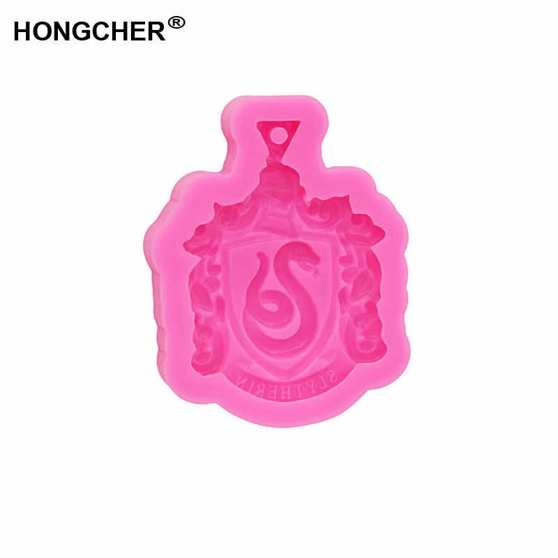 New Snake pattern fashion jewelry tag necklace pendant silicone mould, resin silicone mold handmade chocolate candy gadgets