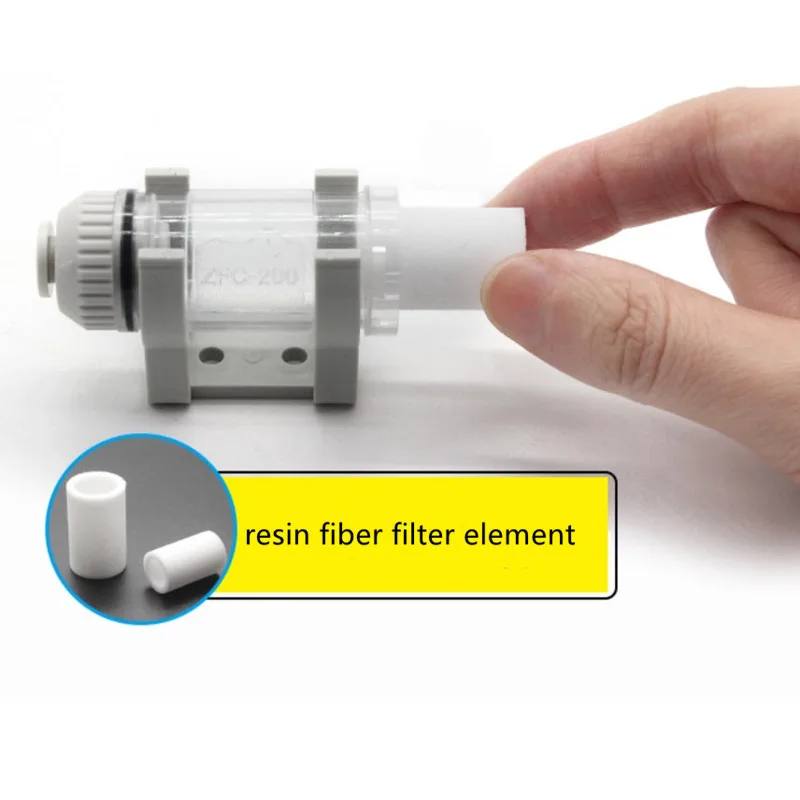 SMC ZFC100 Filter Element for Pipe Filter Quick Connect Air Suction Filter With One-Touch Fitting vacuum filter