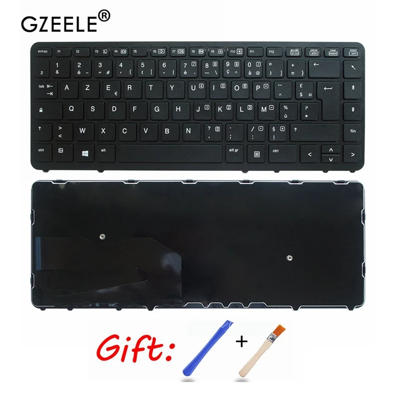 

French Azerty Replacement Keyboard For HP Elitebook 840 G1 G2 850 G2 FR No backlight