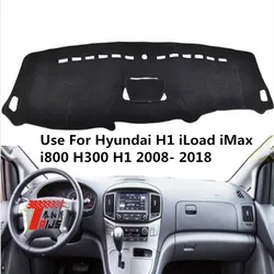 TAIJS Factory Sport anti UV Polyester Fibre Car Dashboard Cover For Hyundai H1 iLoad iMax i800 H300 2008-2018 Left hand drive