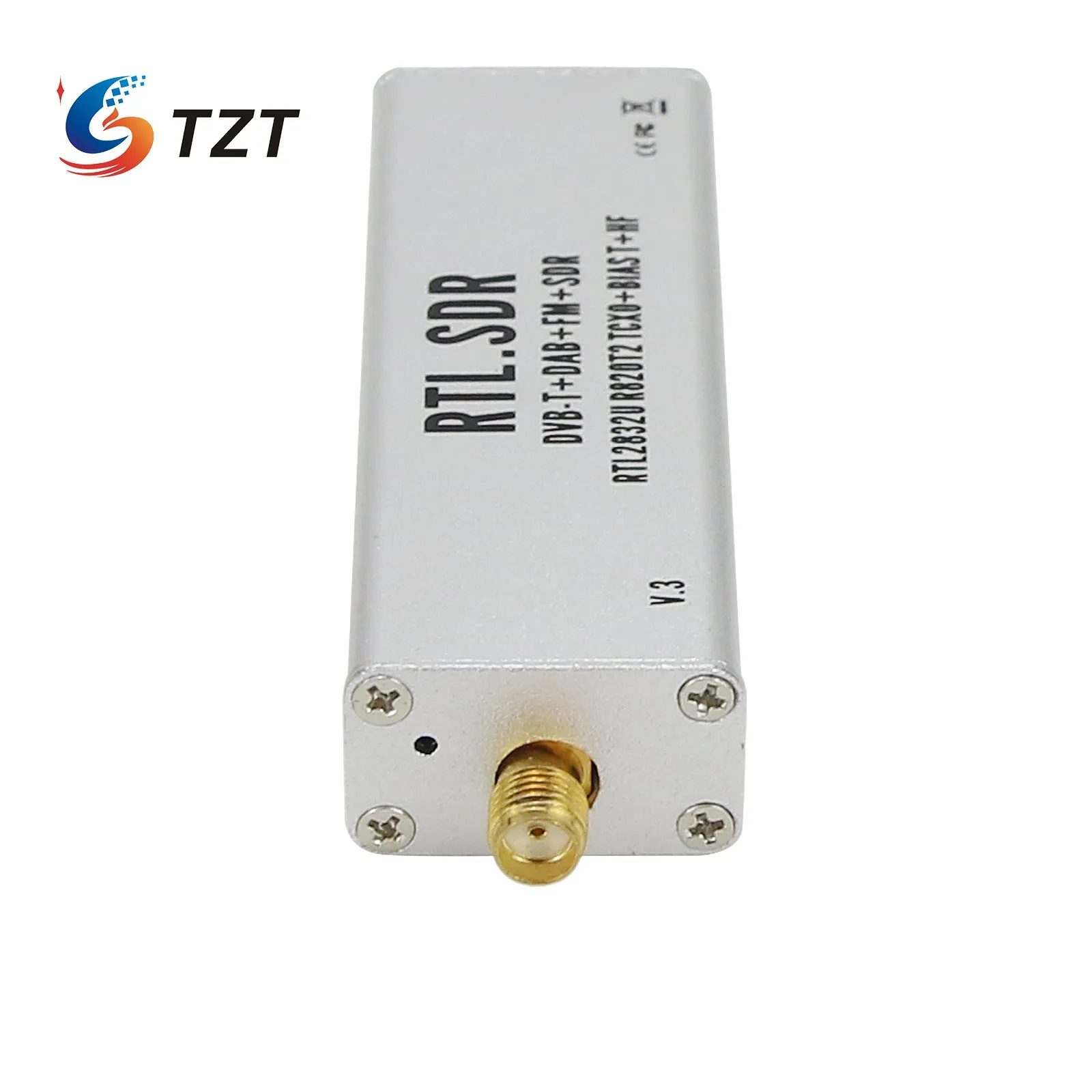 TZT 0,1 МГц-1,7 ГГц TCXO стабильный полный диапазон для RTL SDR приемника Полный комплект с антенной авиационный диапазон ADSB