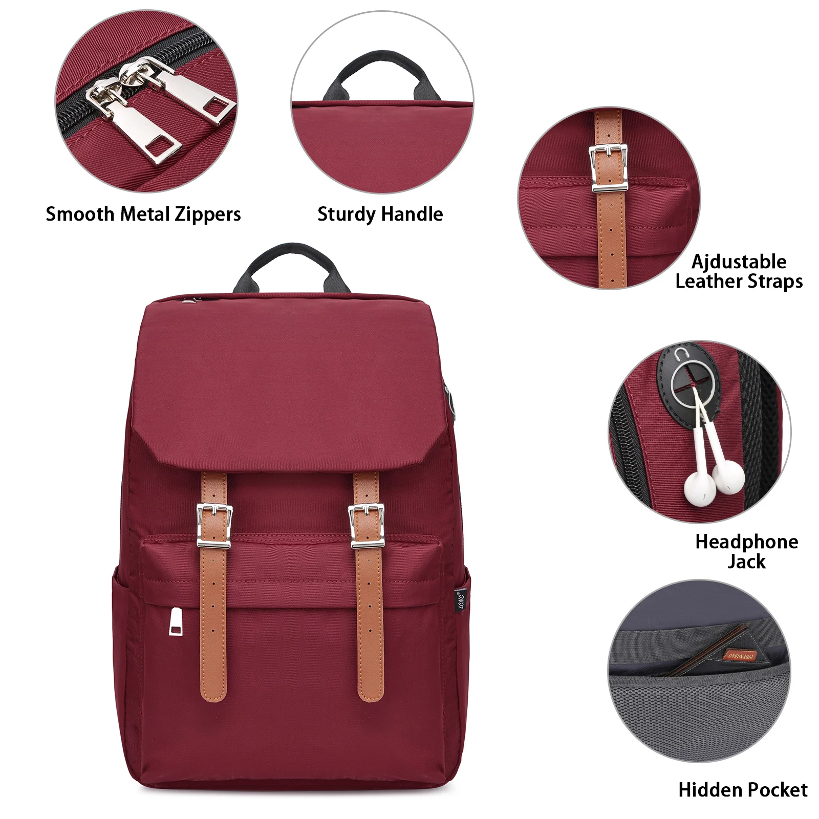 백 팩 가방 여성용 배낭 노트북 남성용 블랙 Bolsa Mochila Feminina Bolso Mujer De Para Bookbag Borse Da Donna, 가방 백팩 노트북 가방 남녀 공용 가방