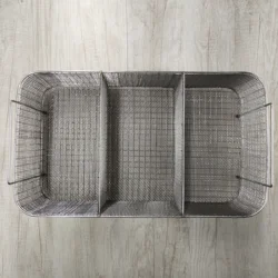 Customized Ultrasonic Cleaner Cleaning Basket SUS304 for PCB Electronic Parts Partition Cleaning Drying