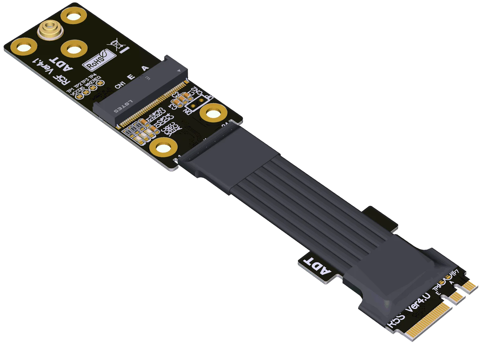 Imagem -03 - Chave a. e. Wifi Cabo de Extensão M.2 Wifi para M.2 Wifi R55sf4.0 R55sl 4.0 M.2