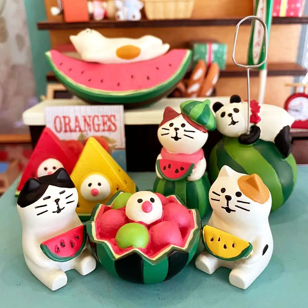 Scene Decoration Summer Camp Series Bookshelf Decorationt Collectible Home Decoration Garden Resin Craft Toy Bonsai Ornaments