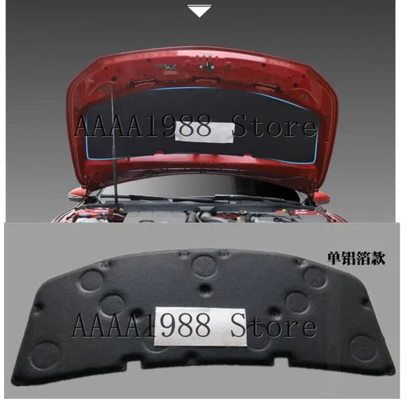 2019 2020 2021 for  Mercedes Benz A-Class W177 A180 A200 A45  Heat Sound Insulation Cotton Front Hood Engine Firewall Mat