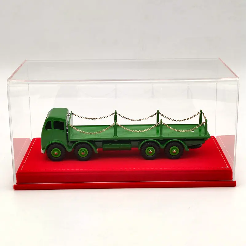 Acrylic Case Thicken Display Box Models Car Transparent Dustproof Red Flannel Bottom 23cm