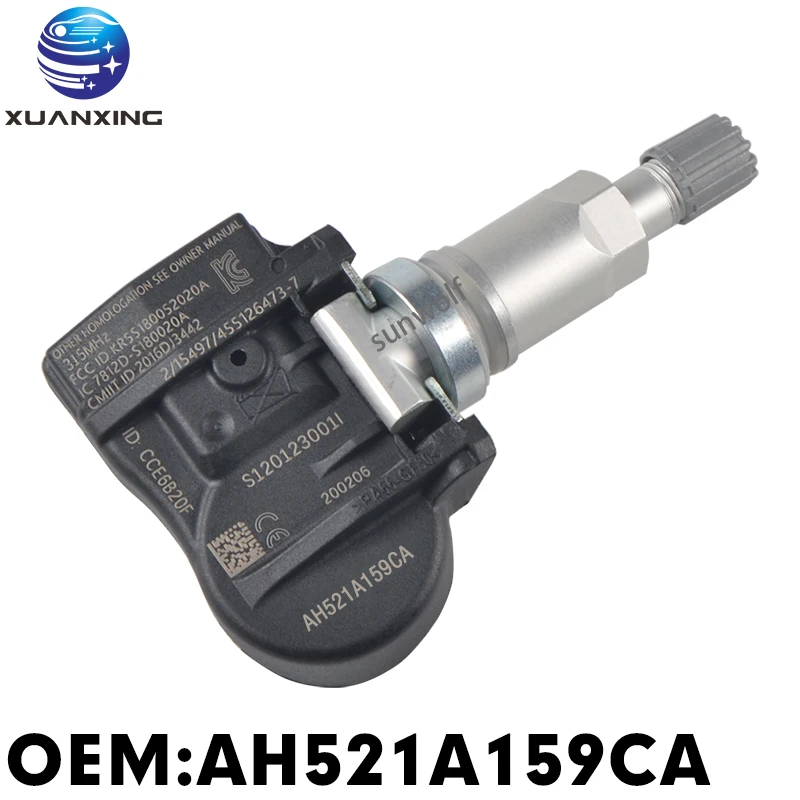 

AH521A159CA Tire Pressure Sensor Monitoring System TPMS 315Mhz For Jaguar F Type XJ KX Rang Rover Sport LR4 T122780001C