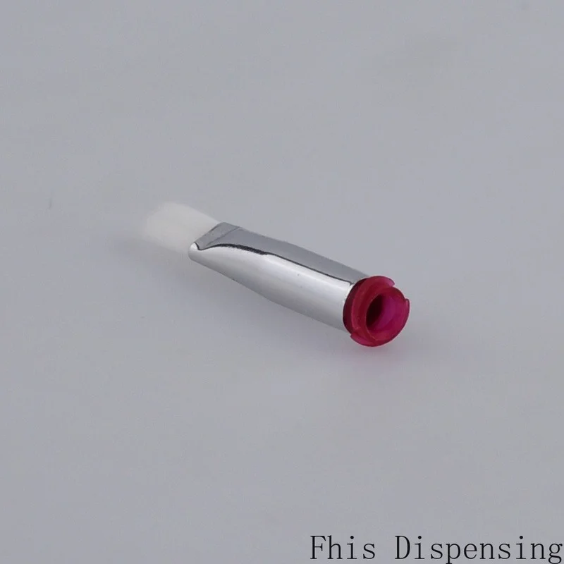 Sikat Mulut Datar 4Mm Diameter Jarum 25G untuk Mengeluarkan Lem