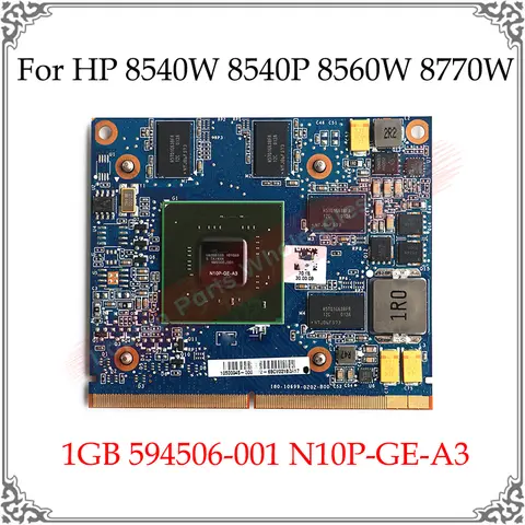 New GT230M N10P-GE-A3 Graphic Card For HP 8540W 8540P 8560W 8770W Touchsmart 600-1120 1GB 594506-001 1GB Video Display Card