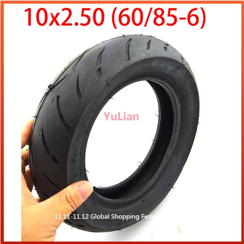 Pneu de alta qualidade, 10 polegadas, 10x2.50 60 / 85-6 pneu com tubo interno, scooter elétrico, hoverboard, equilíbrio inteligente