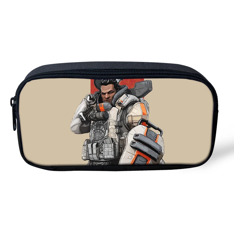 

Cartoon Women'S Cosmetic Bag Game Hero Printing Pencil Case For Children Girls Boys Pencil Bags School Casual Fashion Makeup Bag