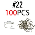 100 piezas, tamaño 22